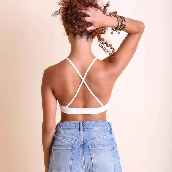 NWT Crochet High Neck Bralette sizes S-L - Picture 2 of 5